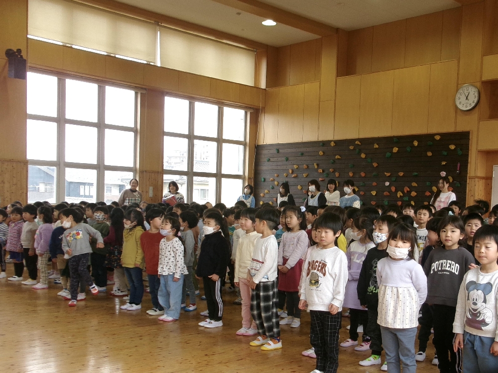年長組さんありがとう！！