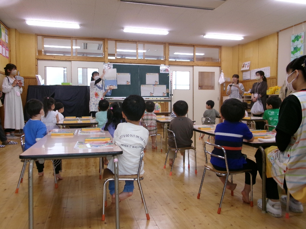 ドキドキした保育参観(年少)