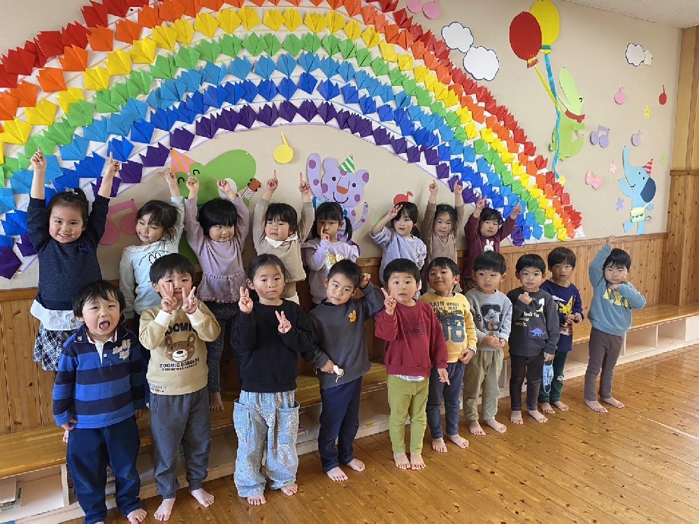 レインボー🌈（年少組）