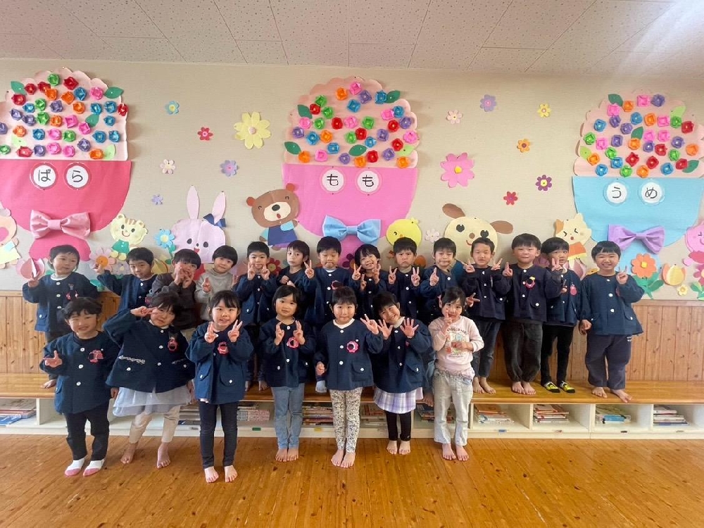 お花が咲いたよ！🌷(年中）