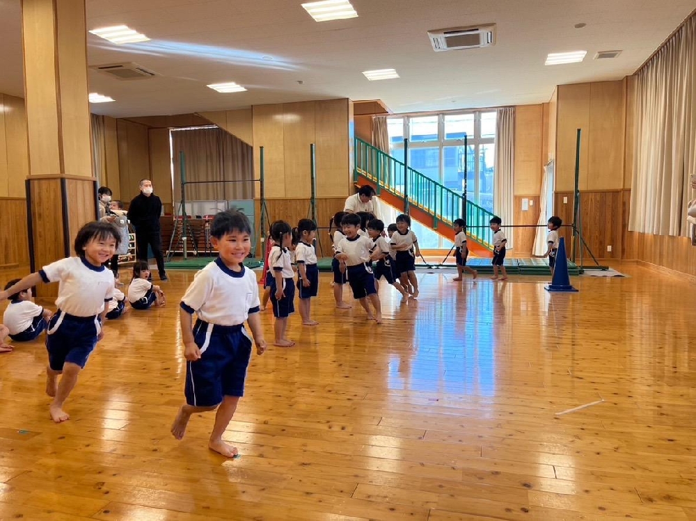 元気いっぱい体を動かして🎶（年少）
