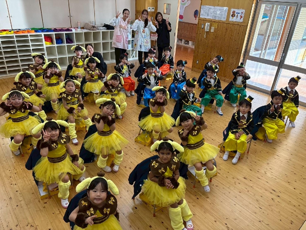 ステージデビュー🌟（年少）