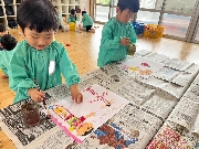 筆が踊っているみたい！（＾∇＾）（年中）